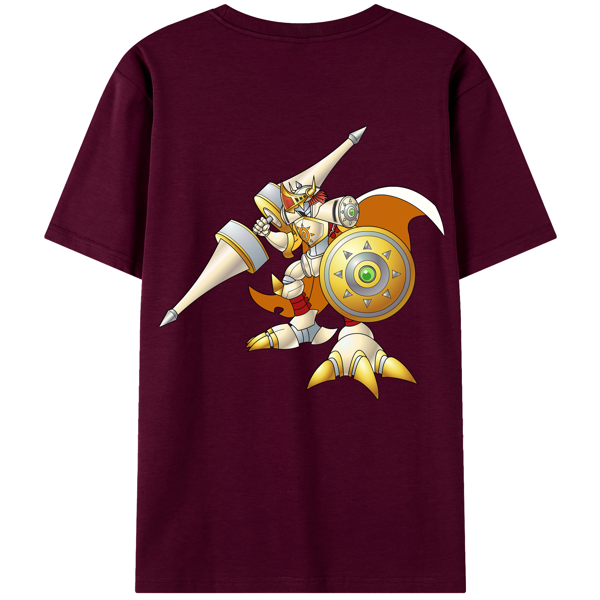 （画像用） Digimon デジタルモンスター/デジモン レディース半袖Tシャツ(バックプリント)